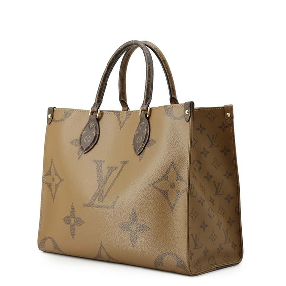 Louis Vuitton Handbags - Louis Vuitton Tote Monogram Giant Bag Reverse OnTheGo Handbag